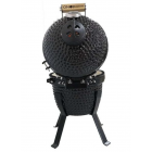 Grill ceramiczny Kamado Bono PICNIC Czarny